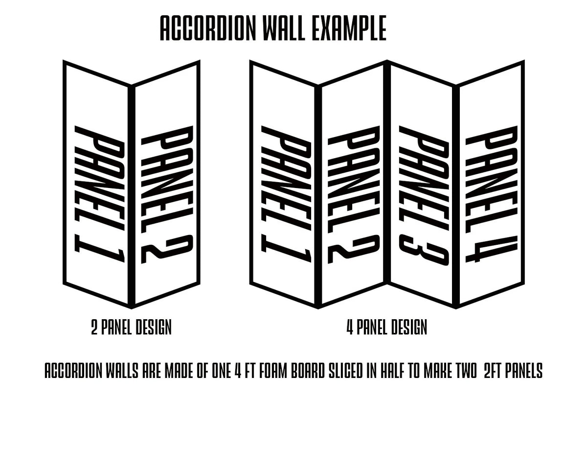 Foam Accordion Wall