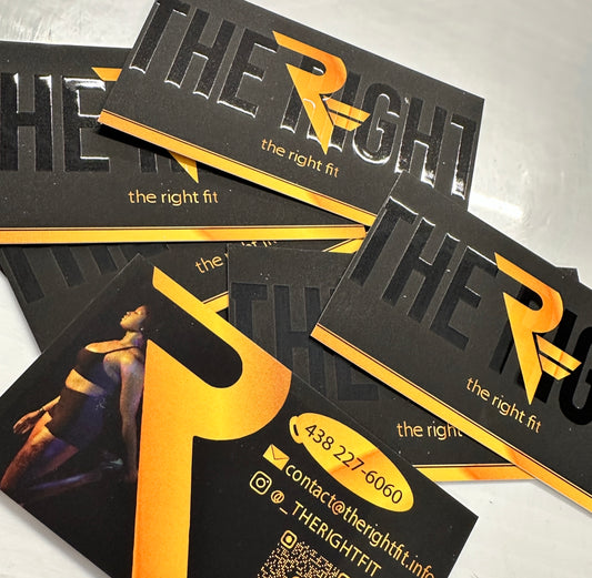 Soft touch Lamination + SPOT UV Business Cards