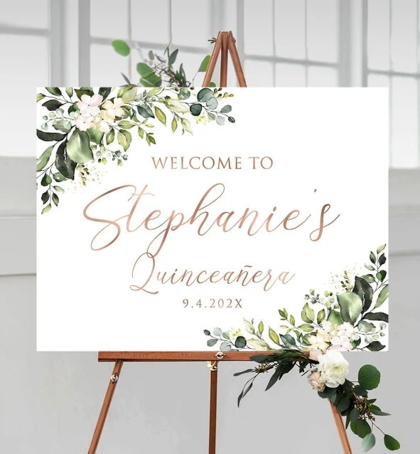 Party Welcome Sign (per unit)