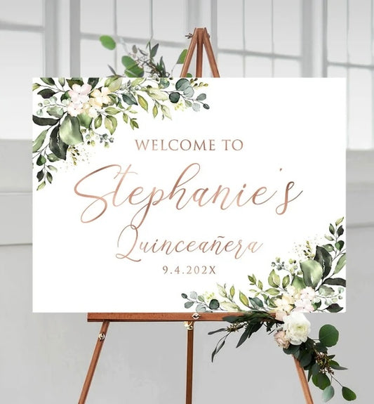 Party Welcome Sign (per unit)